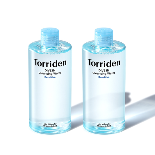 Torriden Dive In Molecular Hyaluronic Acid Cleansing water 400ml + 400ml