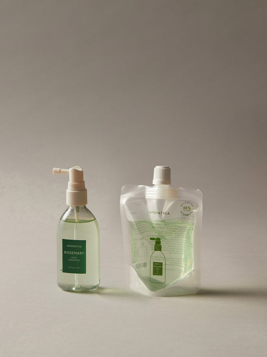 AROMATICA Rosemary Root Enhancer 100ml & Refill 100ml