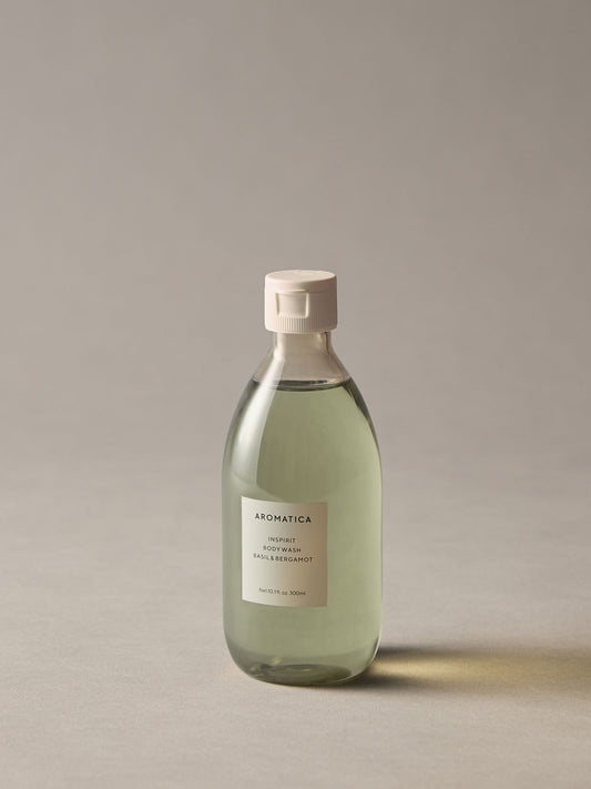 AROMATICA Inspirit Body Wash Basil & Bergamot 300ml